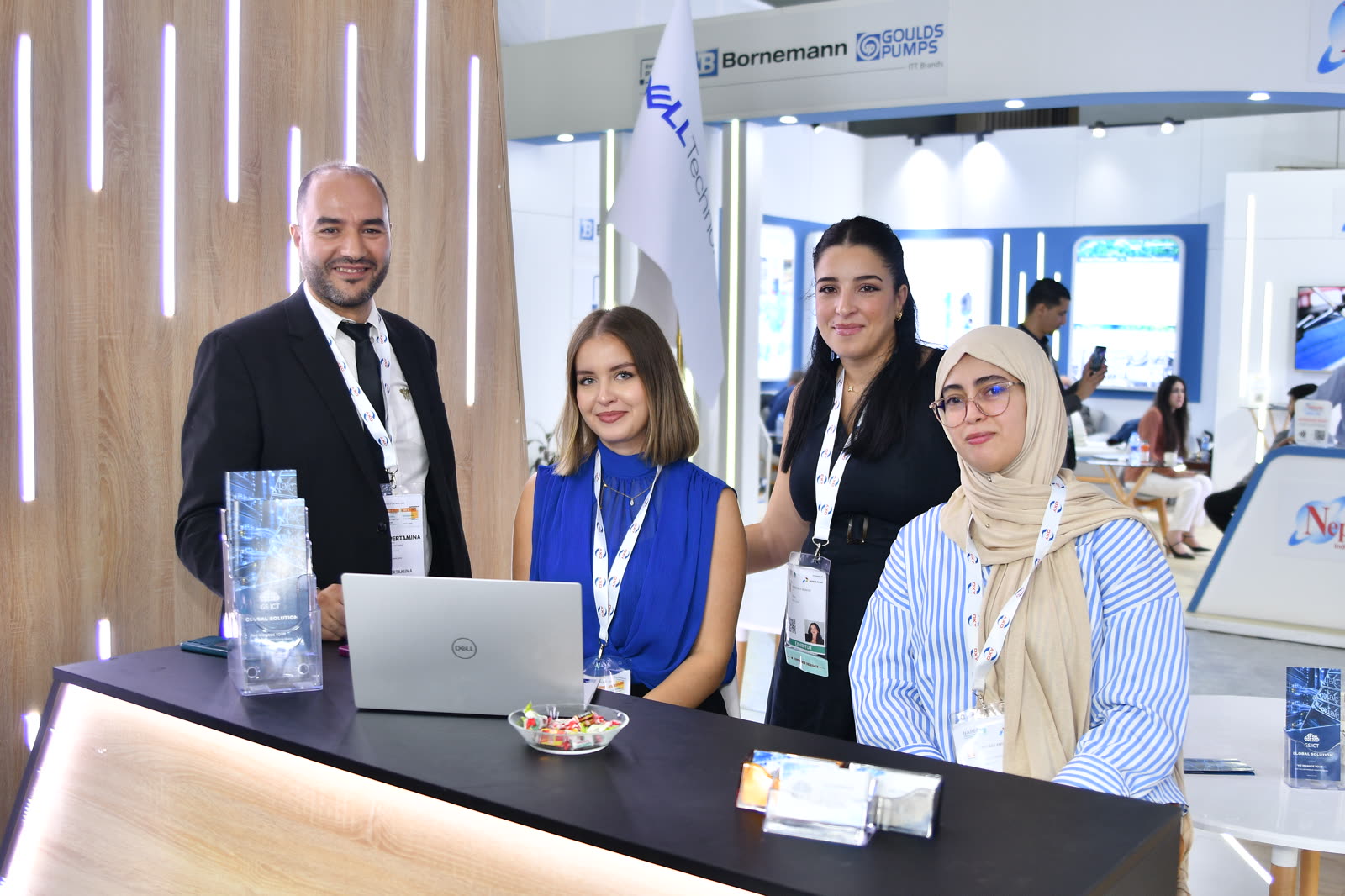 Visiteurs reçus à l'accueil GS ICT